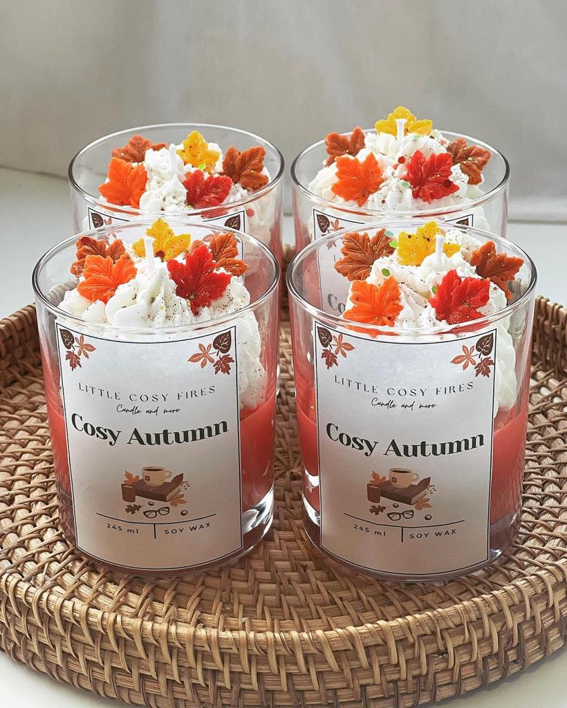 Cosy Autumn candle